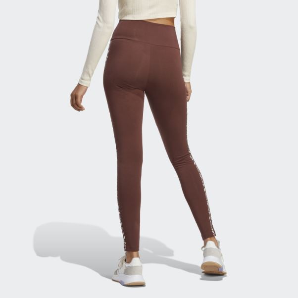 Legging Adidas Auburn Imprimé Animal Abstrait