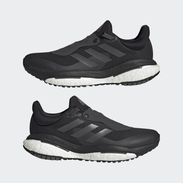 Adidas Solar Glide 5 Gore-tex Chaussures De Course En Carbone