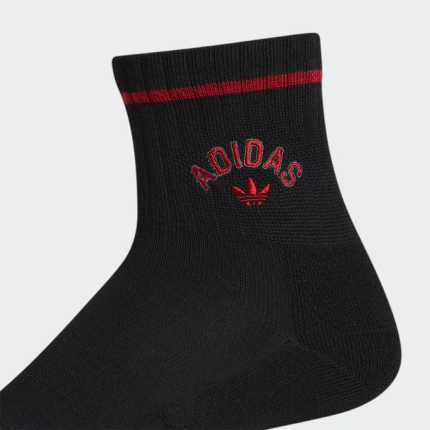Adidas New Prep Quarter Chaussettes 3 Paires Noir