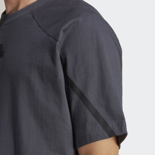T-shirt Adidas 4 Gameday Gris