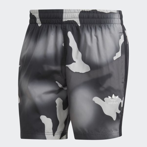 Short De Bain Adidas Originals Camo Noir