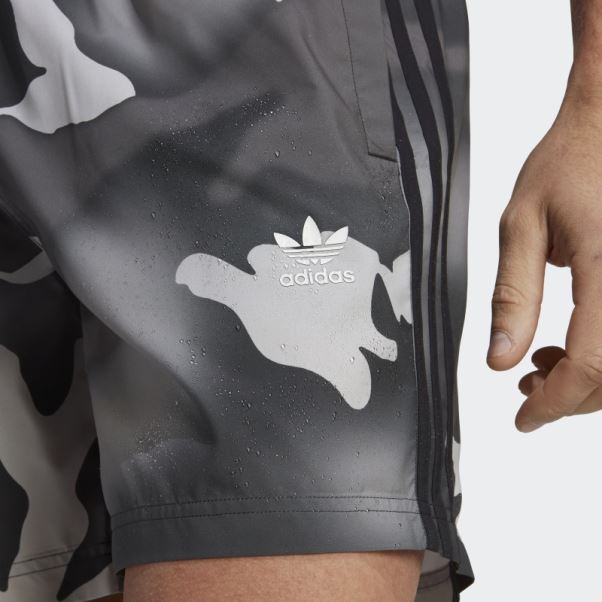Short De Bain Adidas Originals Camo Noir