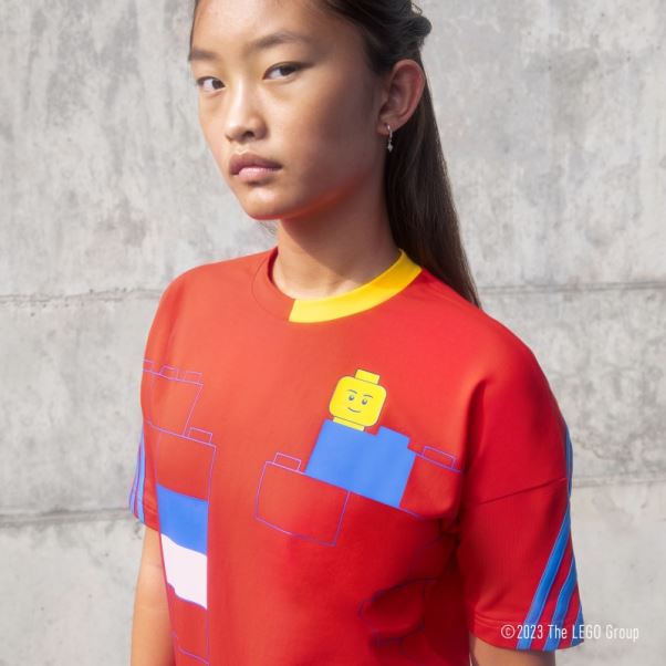 Tee Shirt Adidas X Classic Lego Rouge