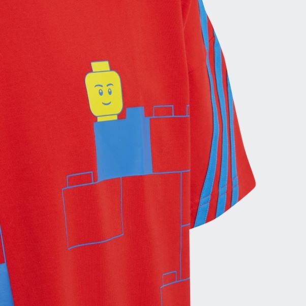 Tee Shirt Adidas X Classic Lego Rouge