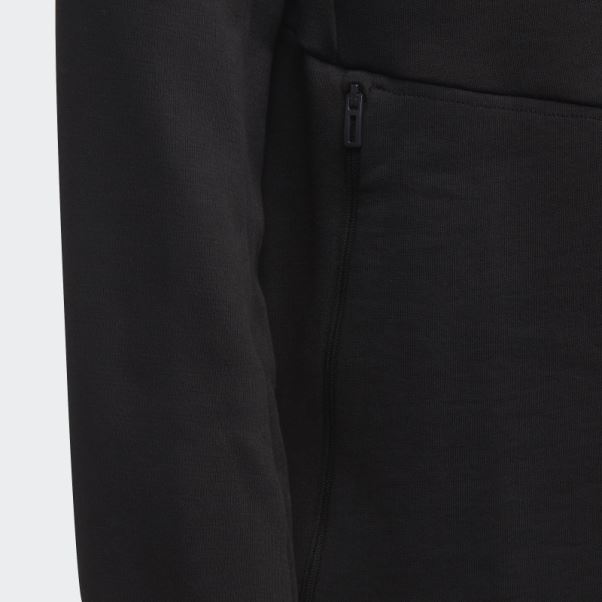 Sweat à Capuche Entièrement Zippé Conçu Pour Gameday Adidas Noir