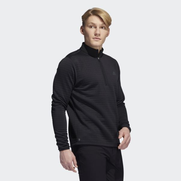 Sweat 1/4 Zip Dwr Noir Adidas
