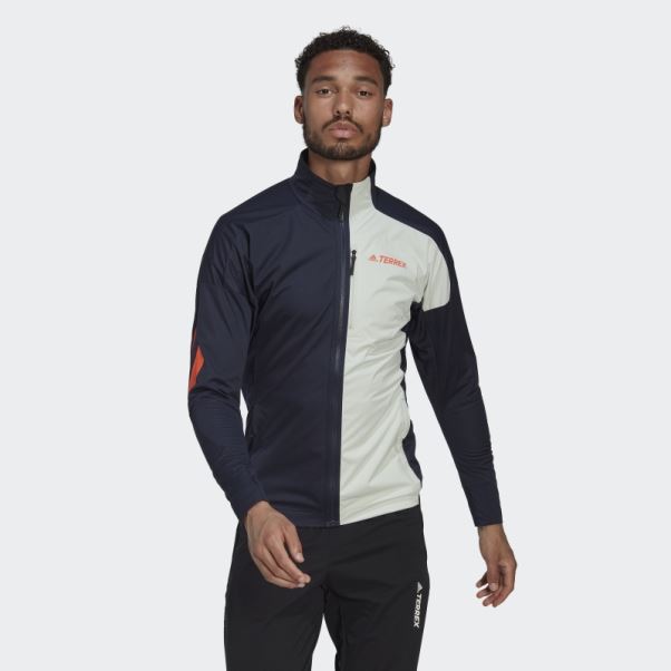 Veste Soft Shell De Ski De Fond Adidas Terrex Xperior Vert Fashion