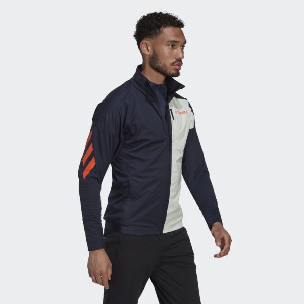 Veste Soft Shell De Ski De Fond Adidas Terrex Xperior Vert Fashion