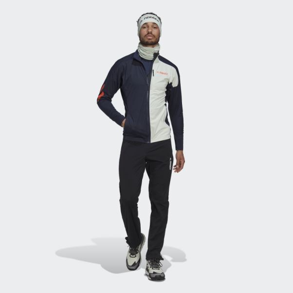 Veste Soft Shell De Ski De Fond Adidas Terrex Xperior Vert Fashion