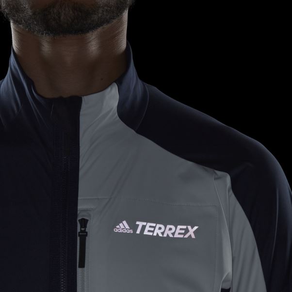 Veste Soft Shell De Ski De Fond Adidas Terrex Xperior Vert Fashion