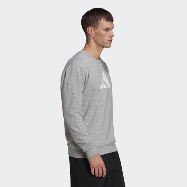 Sweat Adidas Future Icons Gris Moyen