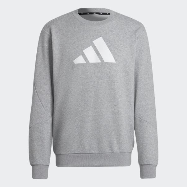 Sweat Adidas Future Icons Gris Moyen
