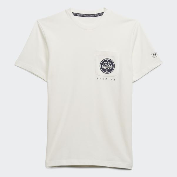 Tee Shirt Adidas Edgerton Blanc