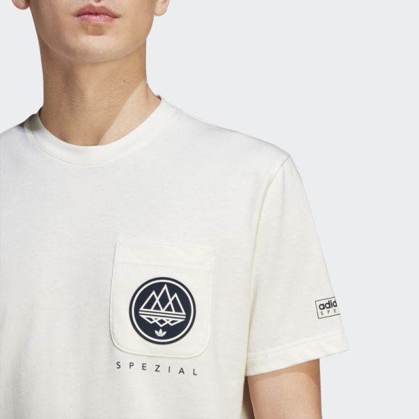 Tee Shirt Adidas Edgerton Blanc