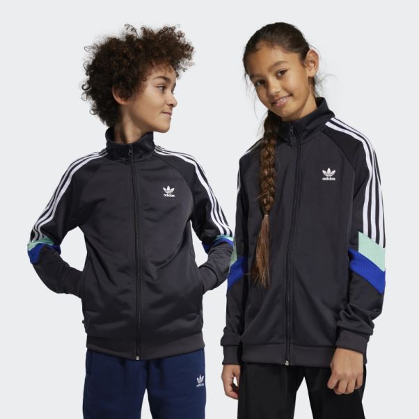 Veste De Survêtement Adidas Rekive En Carbone Chaud