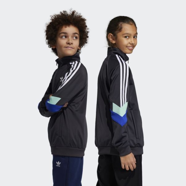 Haut De Survêtement Adidas Rekive Carbone
