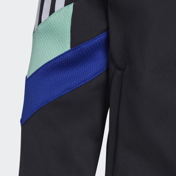 Haut De Survêtement Adidas Rekive Carbone