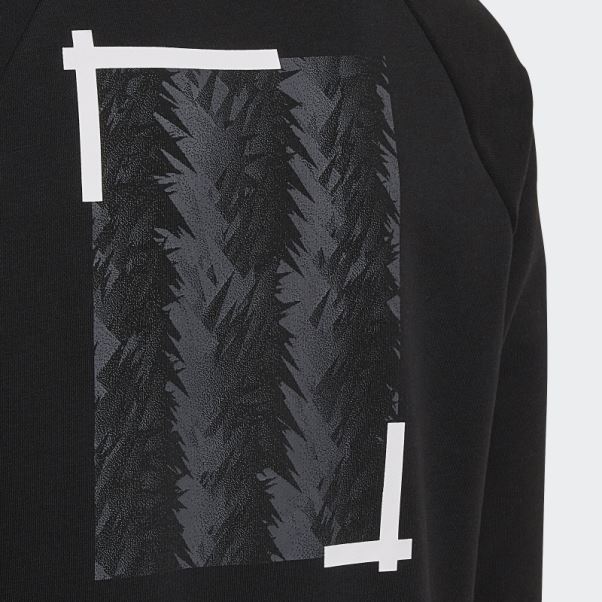 Sweat Adidas Noir Juventus Dna Crew