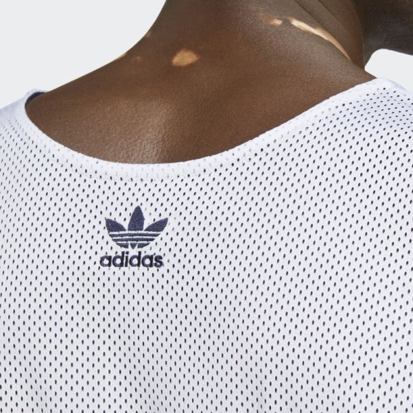 Maillot De Basketball Trèfle Adidas Adicolor Classics Night Indigo