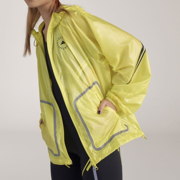 Adidas By Stella Mccartney Truepace Running Veste Choc Jaune