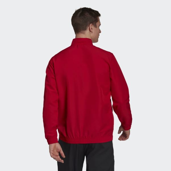 Entrada 22 Présentation Track Top Rouge Adidas