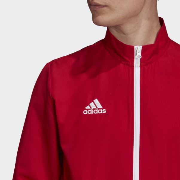 Entrada 22 Présentation Track Top Rouge Adidas