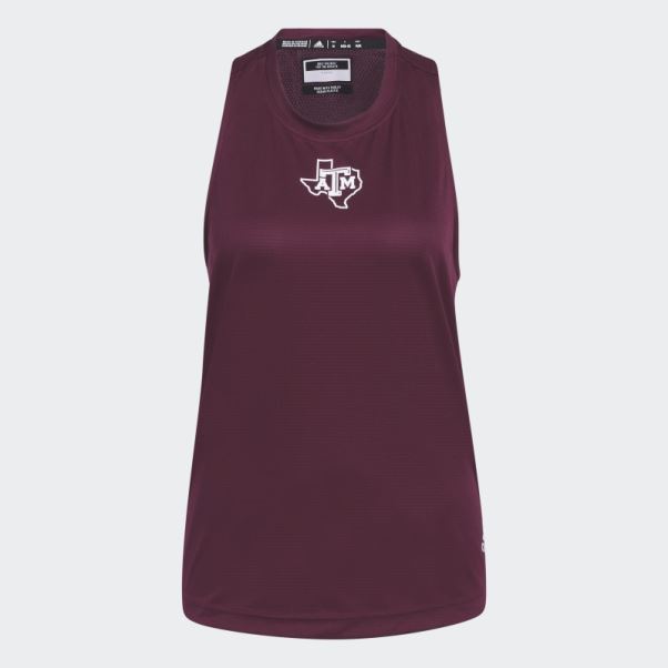 Débardeur Stadium Heat.rdy Bordeaux Adidas