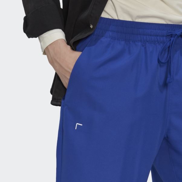 Pantalon Tissé Adidas Bleu