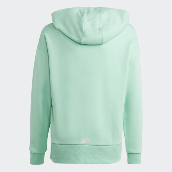 Adidas Sweat à Capuche Graphique Dance Vert