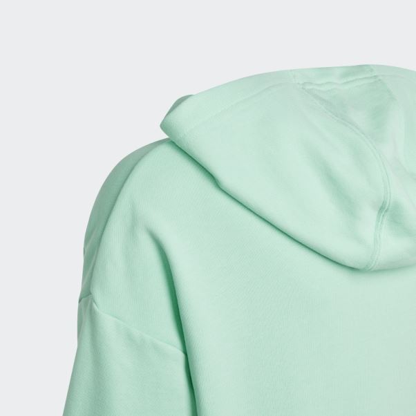Adidas Sweat à Capuche Graphique Dance Vert