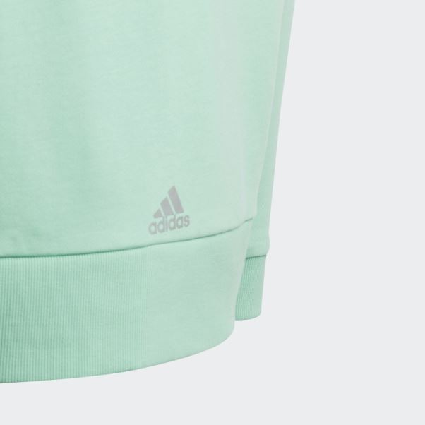 Adidas Sweat à Capuche Graphique Dance Vert