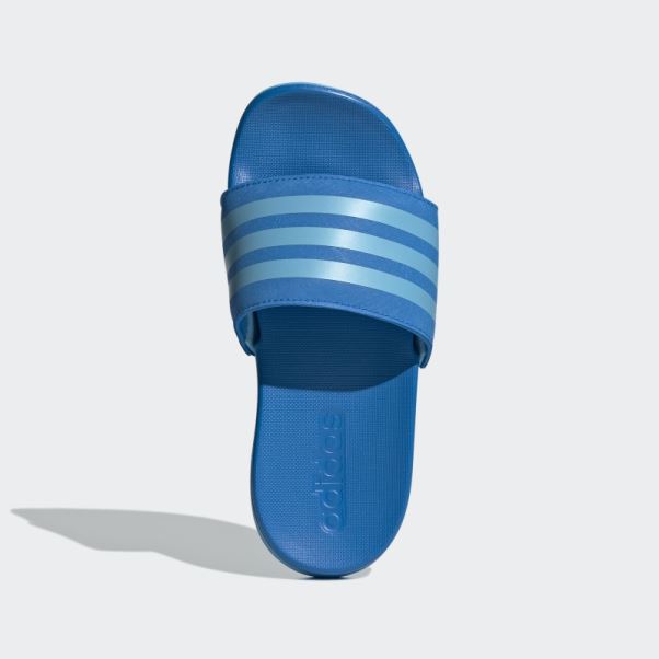 Claquettes Confort Adilette Bleu Rush Adidas