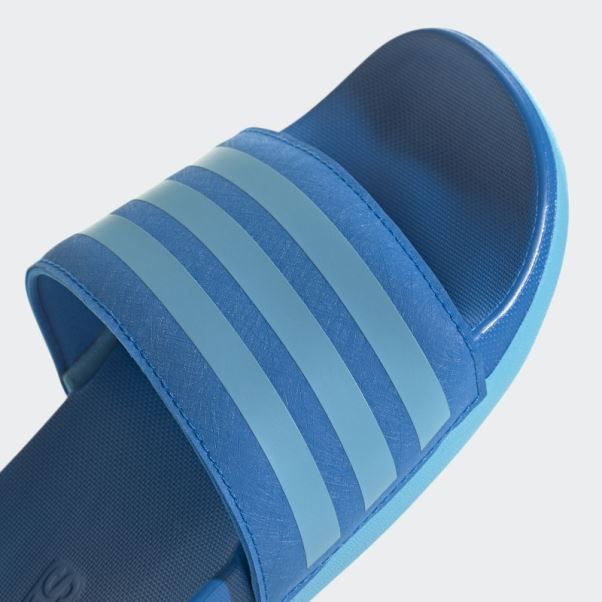 Claquettes Confort Adilette Bleu Rush Adidas