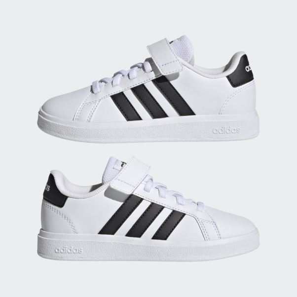 Chaussures Adidas Grand Court Blanc