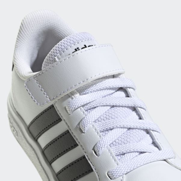 Chaussures Adidas Grand Court Blanc