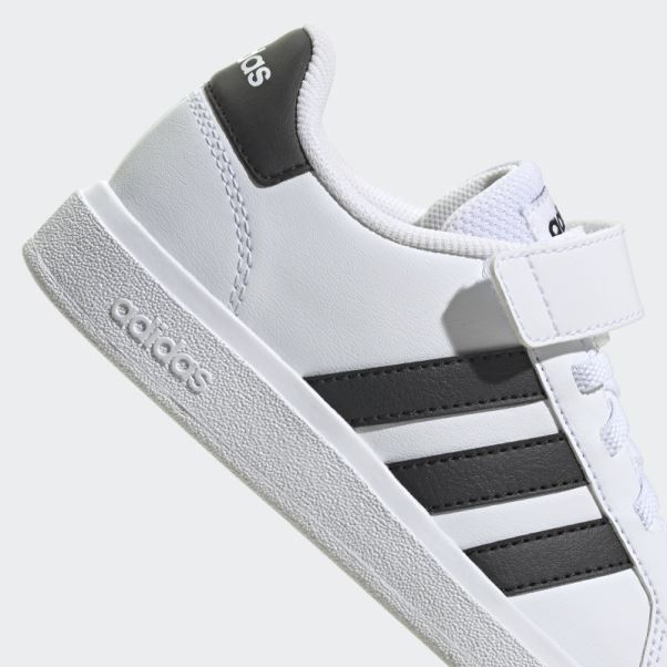 Chaussures Adidas Grand Court Blanc