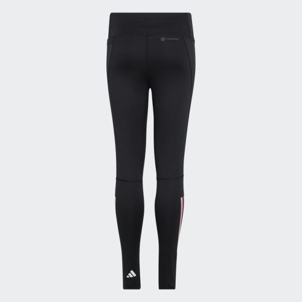 Adidas Leggings Aeroready 3-stripes Taille Haute 7/8 Optime Pocket Noir