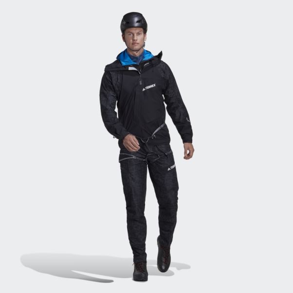 Terrex Techrock Rain.rdy Bas De Survêtement Adidas Noir