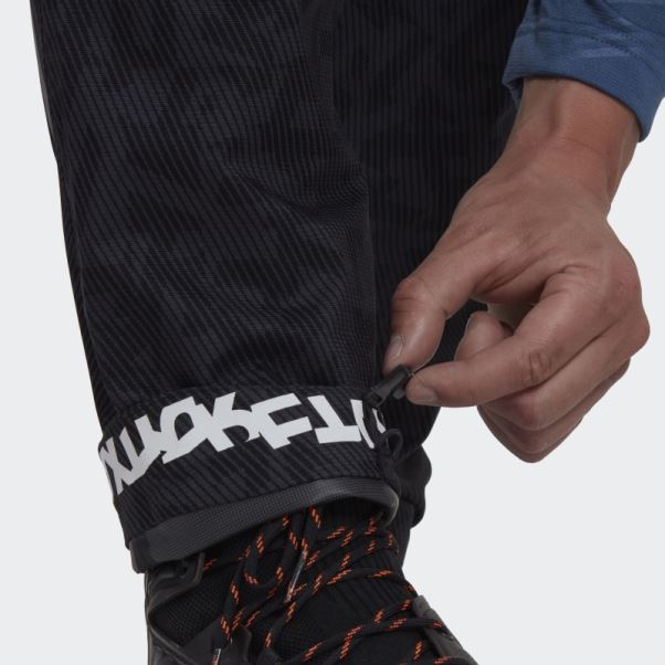 Terrex Techrock Rain.rdy Bas De Survêtement Adidas Noir