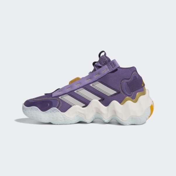 Chaussure De Basket Adidas Tech Violet Expose B Candace Parker Mid
