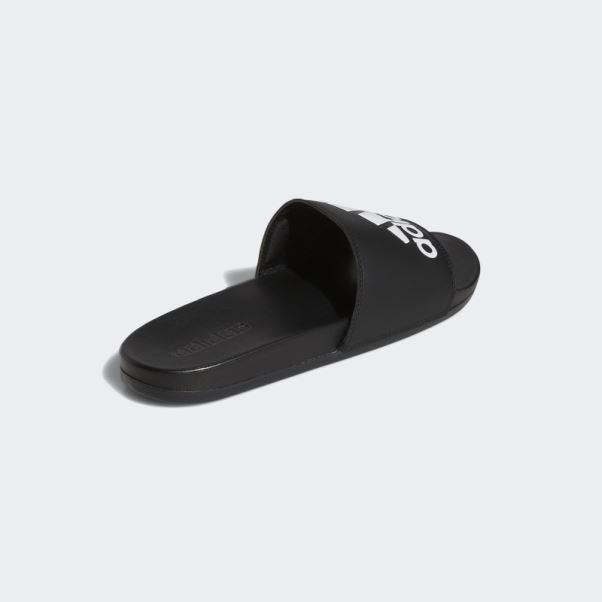 Adidas Adilette Comfort Claquettes Blanc/noir