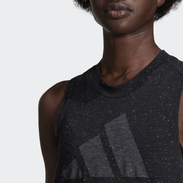 Future Icons Winners 3.0 Débardeur Noir Melange Adidas