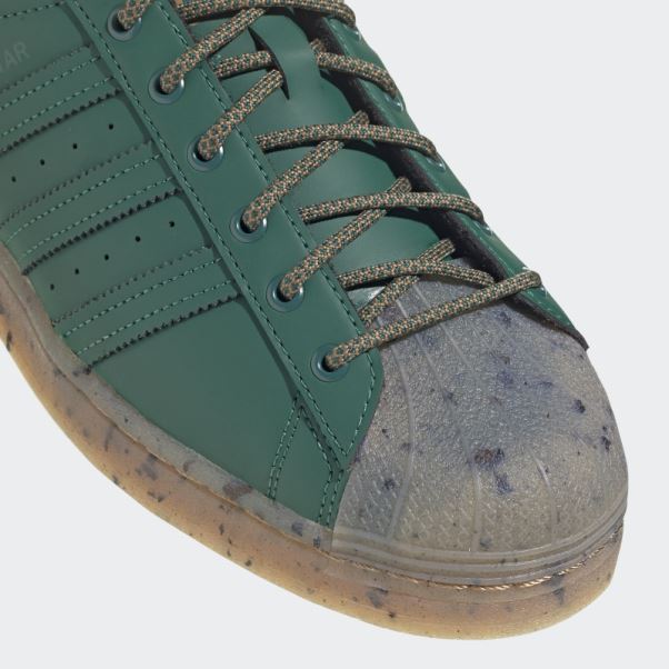 Adidas Superstar Mules Plant And Grow Vertes
