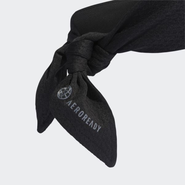 Bande De Cravate Adidas Aeroready Tennis Noir