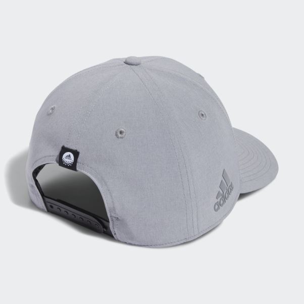 écusson Chiné Du Sport Casquette Crestable Gris Mel Adidas