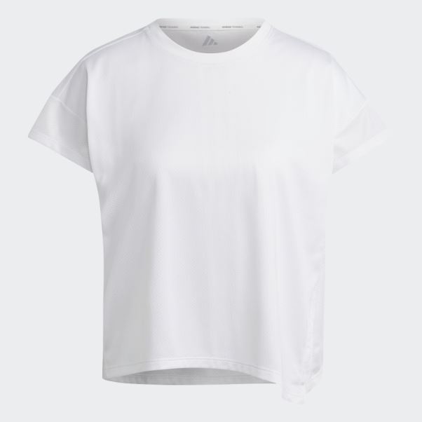 T-shirt D'entraînement Adidas Hiit Aeroready Quickburn Blanc