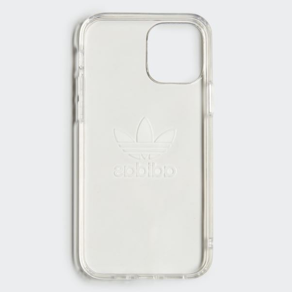 Adidas Ou étui De Protection Transparent Pour Iphone 12 / 12 Pro Argent