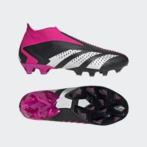 Predator Accuracy+ Chaussures De Gazon Artificiel Noir Adidas