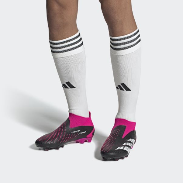 Predator Precision+ Crampons De Football Pour Gazon Artificiel Noir Adidas