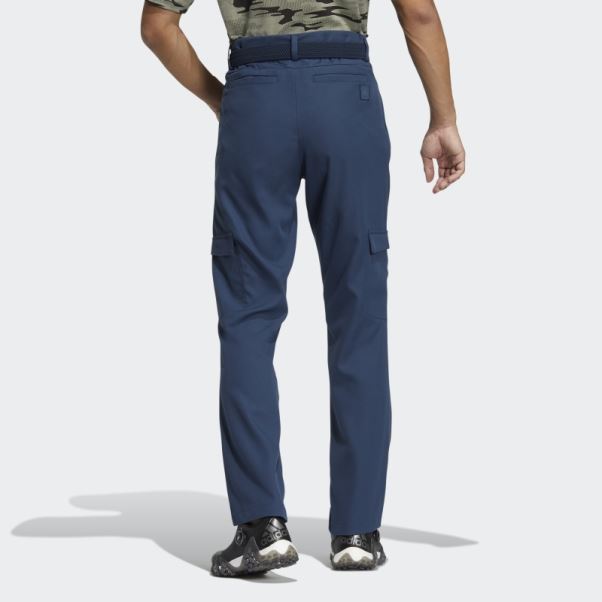Pantalon Cargo Bleu Marine Adidas